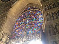 Reims - Cathedrale - Rosace (1)